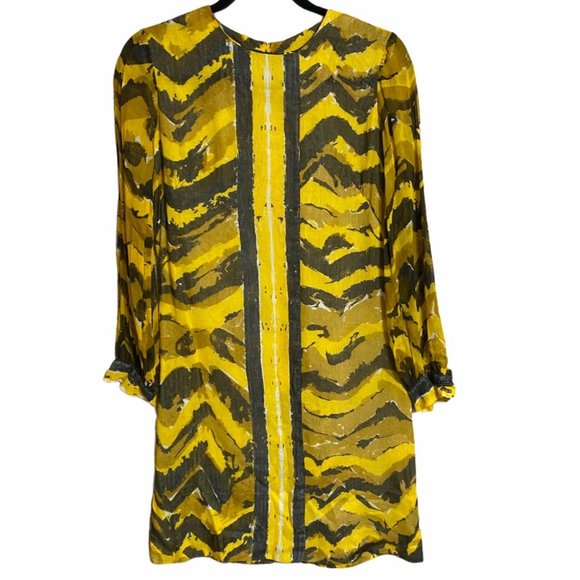 Vintage Dresses & Skirts - Vintage Vera Neumann Golden Print Shift Dress - Sm